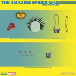 [PRE-ORDER MAYO 2023] MEZCO MARVEL UNIVERSE THE ONE:12 COLLECTIVE THE AMAZING SPIDER-MAN DELUXE EDITION – 16 CM -Character Model x mez76295 r
