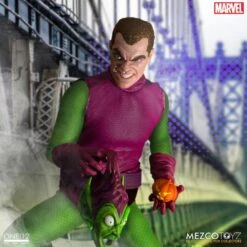 [PRE-ORDER MAYO 2023] MEZCO MARVEL UNIVERSE THE ONE:12 COLLECTIVE GREEN GOBLIN DELUXE EDITION – 17 CM -Character Model x mez76464 d