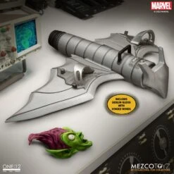 [PRE-ORDER MAYO 2023] MEZCO MARVEL UNIVERSE THE ONE:12 COLLECTIVE GREEN GOBLIN DELUXE EDITION – 17 CM -Character Model x mez76464 i