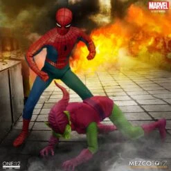 [PRE-ORDER MAYO 2023] MEZCO MARVEL UNIVERSE THE ONE:12 COLLECTIVE GREEN GOBLIN DELUXE EDITION – 17 CM -Character Model x mez76464 l