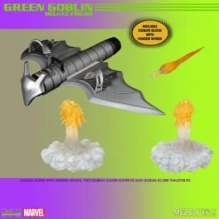 [PRE-ORDER MAYO 2023] MEZCO MARVEL UNIVERSE THE ONE:12 COLLECTIVE GREEN GOBLIN DELUXE EDITION – 17 CM -Character Model x mez76464 r