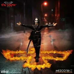 MEZCO TOYZ ONE:12 COLLECTIVE THE CROW – 17 CM -Character Model x mez76474 p