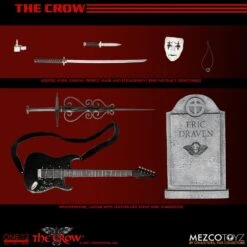 MEZCO TOYZ ONE:12 COLLECTIVE THE CROW – 17 CM -Character Model x mez76474 s