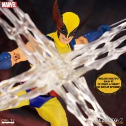 [PRE-ORDER ABRIL 2022] MEZCO ONE : 12 COLLECTIBLE MARVEL UNIVERSE WOLVERINE DELUXE STEEL BOX EDITION – 16 CM -Character Model x mez76536 k