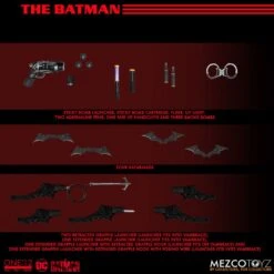 [PRE-ORDER MAYO 2023] MEZCO ONE:12 COLLECTIBLE THE BATMAN – 17 CM -Character Model x mez76593 q
