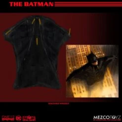 [PRE-ORDER MAYO 2023] MEZCO ONE:12 COLLECTIBLE THE BATMAN – 17 CM -Character Model x mez76593 s
