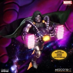 [PRE-ORDER MAYO 2023] MEZCO MARVEL THE ONE: 12 COLLECTIVE DR. DOOM – 17 CM -Character Model x mez77272 l