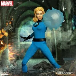 [PRE-ORDER MAYO 2022] MEZCO ONE: 12 COLLECTIVE DELUXE STEEL BOX SET FANTASTIC FOUR – 16 CM -Character Model x mez77600 d