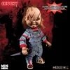 MEZCO EL MUÑECO DIABOLICO : CHUCKY PARLANTE – 38 CM