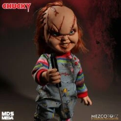 MEZCO EL MUÑECO DIABOLICO : CHUCKY PARLANTE – 38 CM -Character Model x mez78003 d