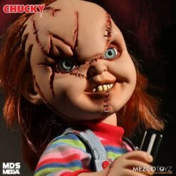 MEZCO EL MUÑECO DIABOLICO : CHUCKY PARLANTE – 38 CM -Character Model x mez78003 f