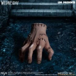 [PRE-ORDER DICIEMBRE 2023] MEZCO TOYZ LIVING DEAD DOLLS WEDNESDAY LDD PRESENTS WEDNESDAY ADDAMS – 25 CM -Character Model x mez99653 e