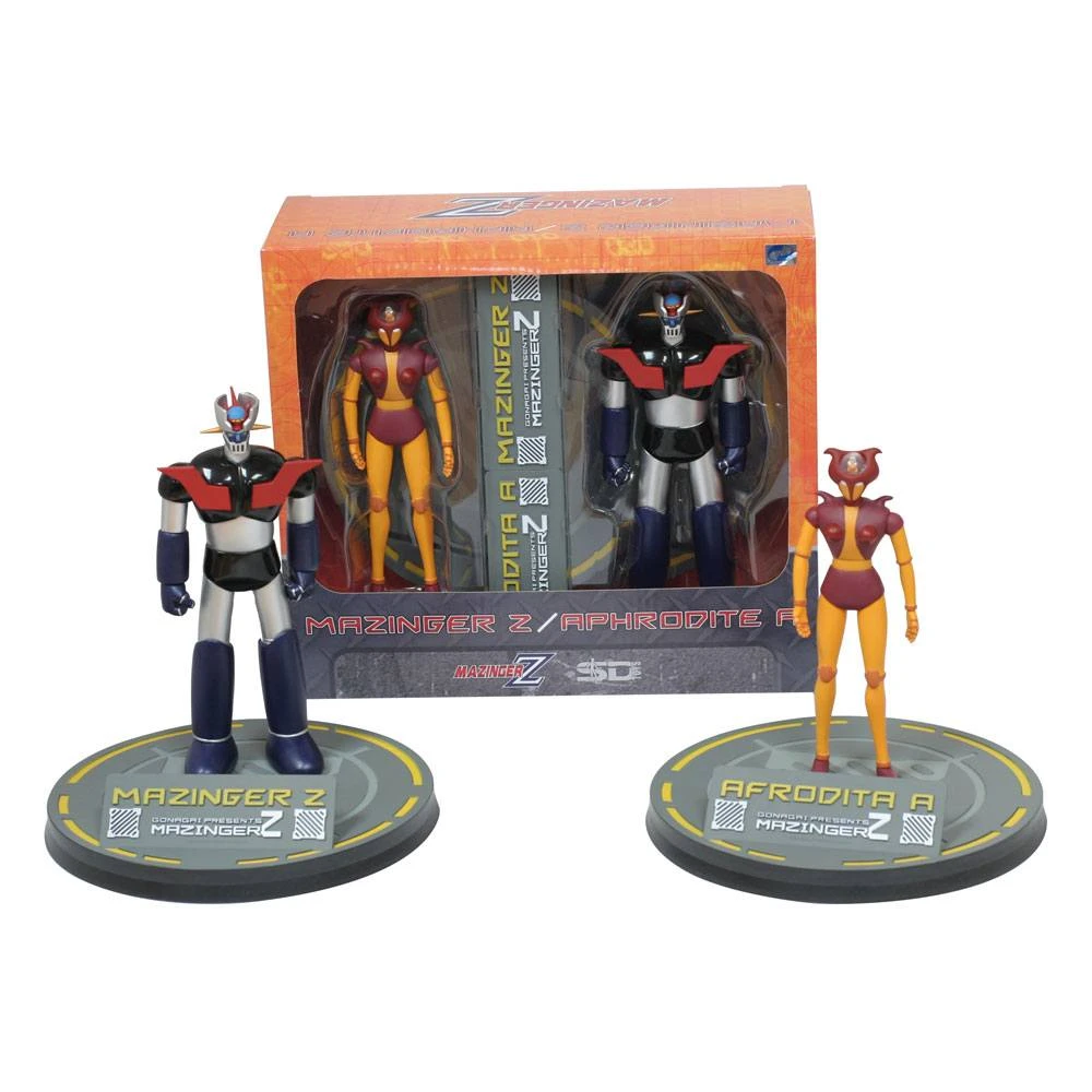 SD TOYS MAZINGER Z PACK MAZINGER & AFRODITA – 18 / 15 CM 1 SD TOYS MAZINGER Z PACK MAZINGER & AFRODITA – 18 / 15 CM