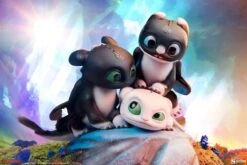 [PRE-ORDER SEPTIEMBRE 2022] SIDESHOW COMO ENTRENAR A TU DRAGON: DART, POUNCER & RUFFRUNNER – 15 CM