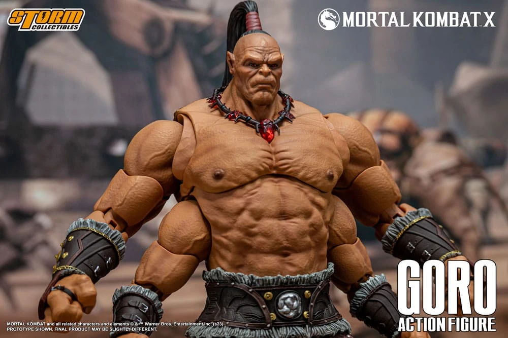 STORM COLLECTIBLES 1/12 MORTAL KOMBAT X GORO – 18 CM 2 STORM COLLECTIBLES 1/12 MORTAL KOMBAT X GORO – 18 CM - Image 2