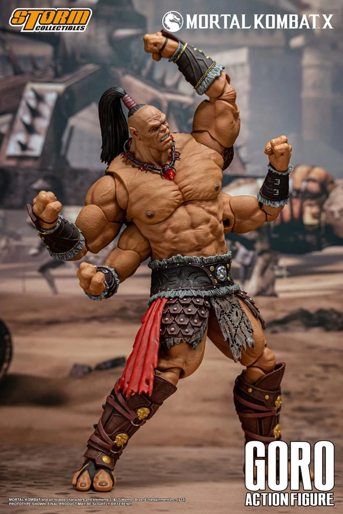 STORM COLLECTIBLES 1/12 MORTAL KOMBAT X GORO – 18 CM 7 STORM COLLECTIBLES 1/12 MORTAL KOMBAT X GORO – 18 CM - Image 7