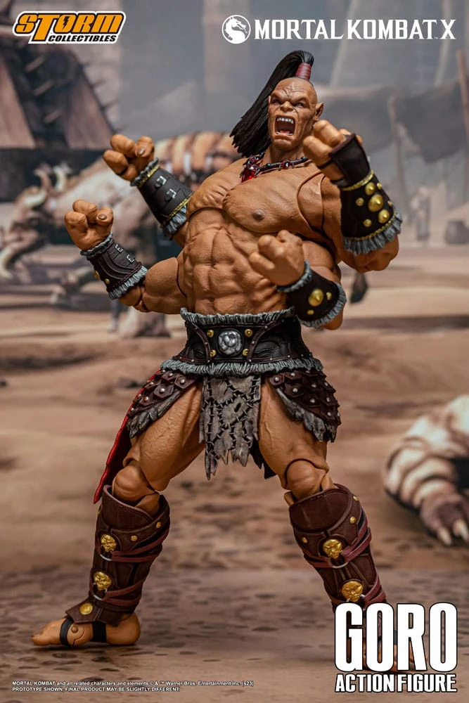 STORM COLLECTIBLES 1/12 MORTAL KOMBAT X GORO – 18 CM 5 STORM COLLECTIBLES 1/12 MORTAL KOMBAT X GORO – 18 CM - Image 5