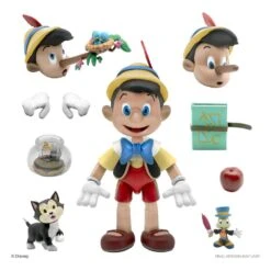 [PRE-ORDER SEPTIEMBRE 2021] SUPER 7 DISNEY ULTIMATES PINOCCHIO – 18 CM
