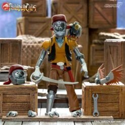 SUPER 7 THUNDERCATS WAVE 3 ULTIMATES CAPTAIN CRACKER THE ROBOTIC PIRATE – 18 CM