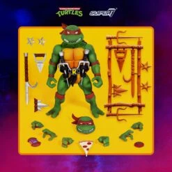 SUPER 7 TORTUGAS NINJA ULTIMATES RAPHAEL – 18 CM