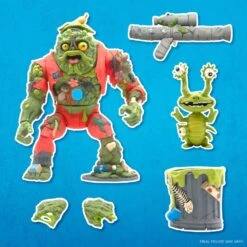 [PRE-ORDER MAYO 2021] SUPER 7 TORTUGAS NINJA ULTIMATES MUCKMAN & JOE EYEBALL – 18 CM -Character Model x sup7 de tmntw04 mje 01 b