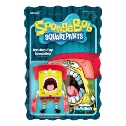 [PRE-ORDER JULIO 2022] SUPER 7 BOB ESPONJA REACTION KAH-RAH-TAY BOB ESPONJA – 10 CM