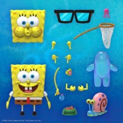 [PRE-ORDER OCTUBRE 2022] SUPER 7 BOB ESPONJA ULTIMATES BOB ESPONJA – 18 CM