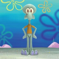 [PRE-ORDER JULIO 2023] SUPER 7 BOB ESPONJA ULTIMATES CALAMARDO / SQUIDWARD – 18 CM -Character Model x sup7 ul sbobw02 sqd 01 c