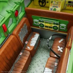 [PRE-ORDER MARZO 2023] SUPER 7 TORTUGAS NINJA ULTIMATES PARTY WAGON 51 X 35 – CM -Character Model x sup7 ul tmntw01 van 01 j