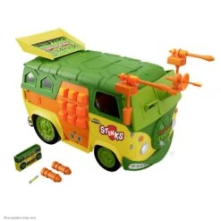 [PRE-ORDER MARZO 2023] SUPER 7 TORTUGAS NINJA ULTIMATES PARTY WAGON 51 X 35 – CM -Character Model x sup7 ul tmntw01 van 01 k