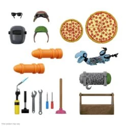 [PRE-ORDER MARZO 2023] SUPER 7 TORTUGAS NINJA ULTIMATES PARTY WAGON 51 X 35 – CM -Character Model x sup7 ul tmntw01 van 01 l