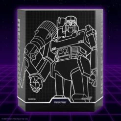 [PRE-ORDER OCTUBRE 2022] SUPER 7 TRANSFORMERS ULTIMATES MEGATRON (G1 CARTOON) – 20 CM -Character Model x sup7 ul tranw02 mgc 01 b