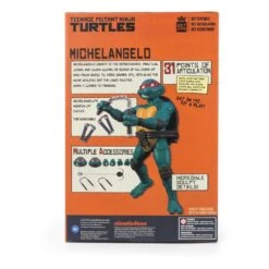 [PRE-ORDER SEPTIEMBRE 2022] THE LOYAL SUBJECTS TORTUGAS NINJA + COMIC BST AXN X IDW MICHELANGELO EXCLUSIVE – 13 CM -Character Model x tlsbatmntmiccom01 f