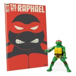 [PRE-ORDER SEPTIEMBRE 2022] THE LOYAL SUBJECTS TORTUGAS NINJA + COMIC BST AXN X IDW RAPHAEL EXCLUSIVE – 13 CM